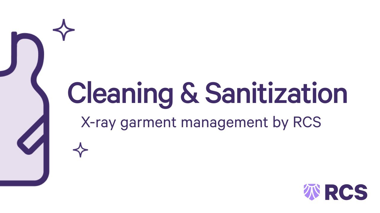 Lead Apron Cleaning and Sanitization