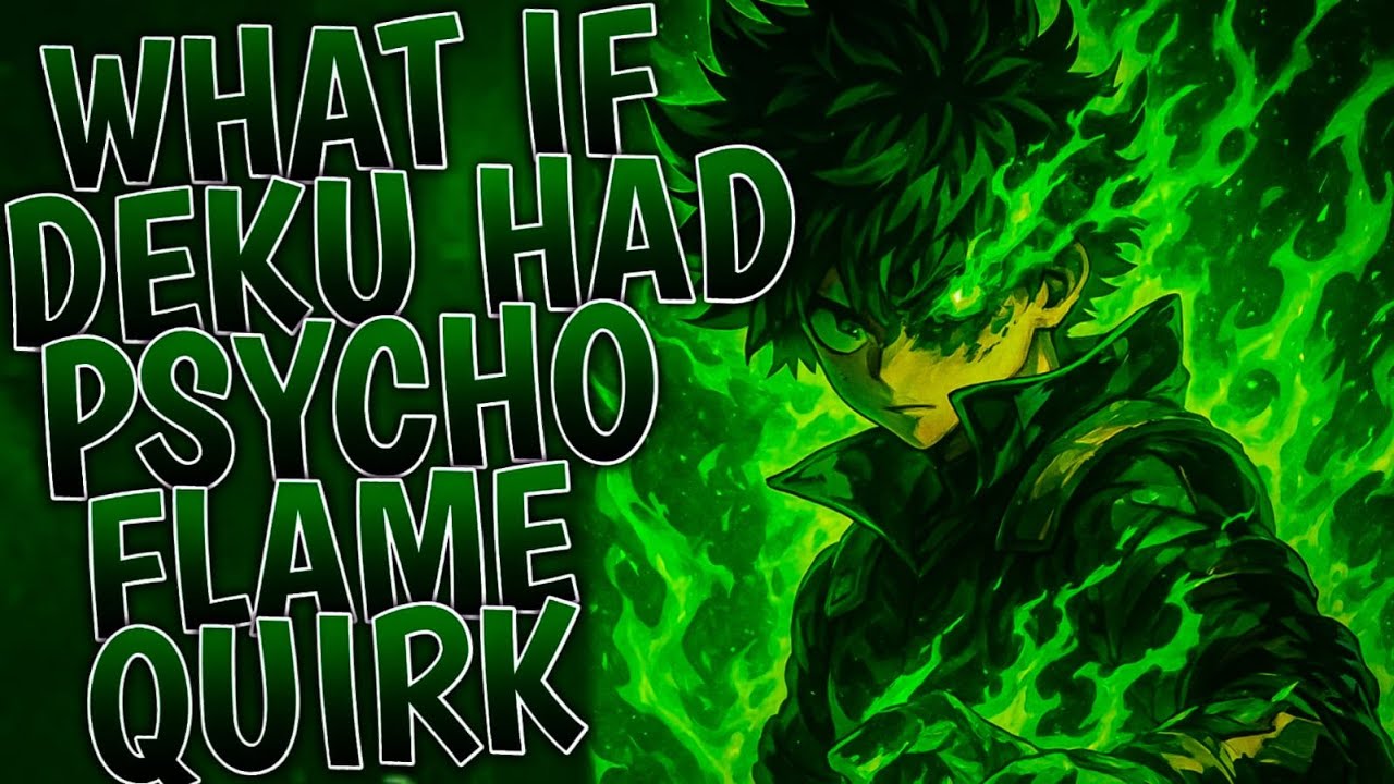 What If Deku Had Psycho Flame Quirk | Part 1