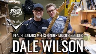 Celebrity Peach Guitars Meets Fender Custom Shop Master Builder Dale Wilson Wealth