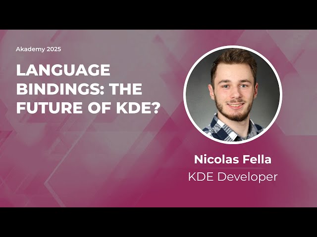 Thumbnail for Language Bindings: The Future of KDE?