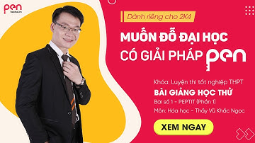 Một số phương pháp đặc biệt để giải bài tập Peptit (P1) - Hóa 12|Thầy Vũ Khắc Ngọc