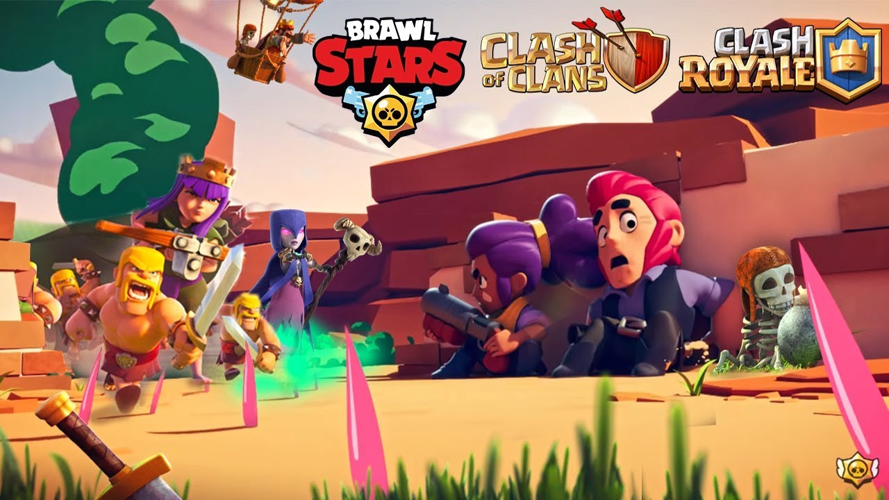 Brawl Stars Origin Story How The Builder Created Brawl Stars Part 1 Clash Universe Crossover Youtube - brawl stars were briefly introduced to clash royale