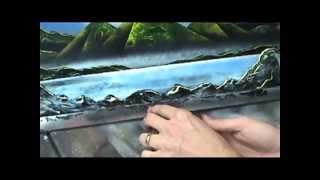 Spray Paint Art Step By Step DVD sample clip #3