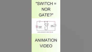 "Switch = NOR Gate?