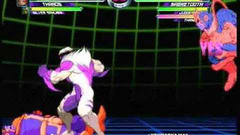 MvC2 Online (360): Brett (Psy/Tha/SilSam) vs Josh 360 (Sab/Jug/Tha) 12 *Tooth OCV* .:11.19.10:.