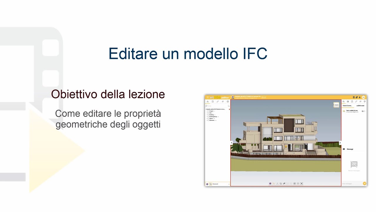 Tutorial usBIM.editor - Editare un modello IFC - ACCA software - YouTube