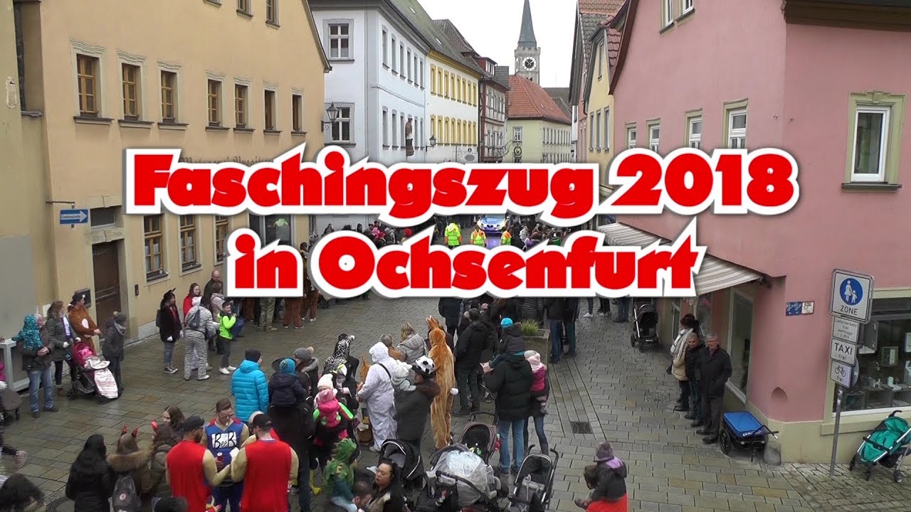 Faschingszug in Ochsenfurt 2018