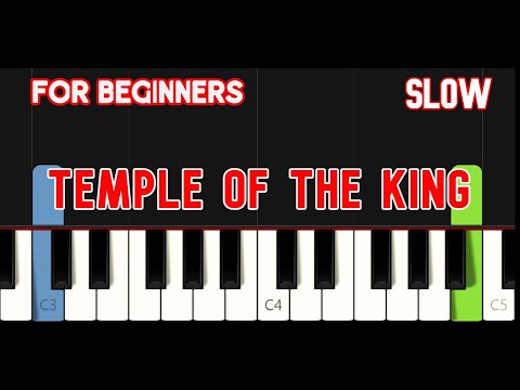 TEMPLE OF THE KING [ HD ] - RAINBOW | EASY PIANO