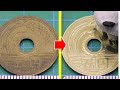 【鏡面磨き】５円玉・ダイヤモンドペースト磨き/[Mirror polishing] 5JPY is super comfortable when polished with diamond paste