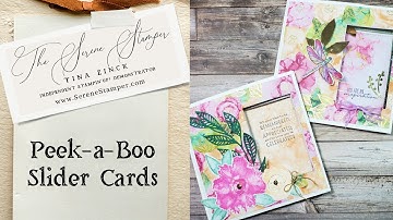 Peek-a-Boo Slider Cards
