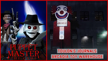 PUPPET MASTER THE GAME: TOULON´S JOURNALS ARCADIA TOY WAREHOUSE