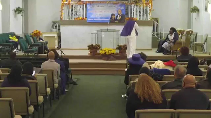 Ministering before Reverend Mallory Butler speaks