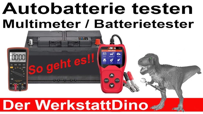 Autobatterie testen - TOPDON BT100 Batterietester 