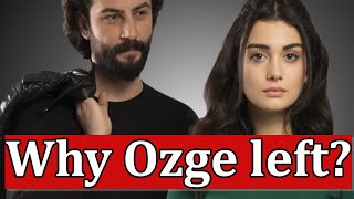 Why did Özge Yağız leave the series The Promise?