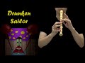 Spongebob Drunken Sailor - Recorder Tutorial