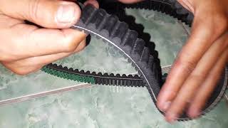 Cara membedakan v-belt Ori dan Kw Honda vario 150/125 LED