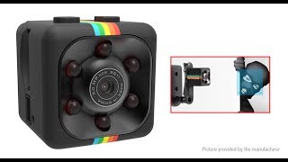 how to use sq11 spy mini camera + image quality test