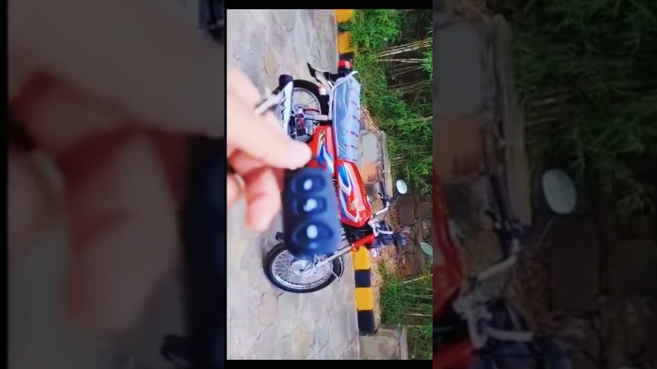 Honda CG 125 GUN POINT snatching Hacks & CK ALARM system New features 2023 @Maddy