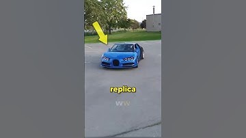 Bugatti built from junkyard scraps!