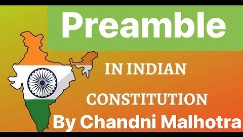 Preamble in Indian Constitutional Law UGC NET/JRF UPSC 2020 | Amendments and Case Laws Part 1