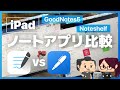 GoodNotes5 x Noteshelf iPadの2大ノートアプリの比較
