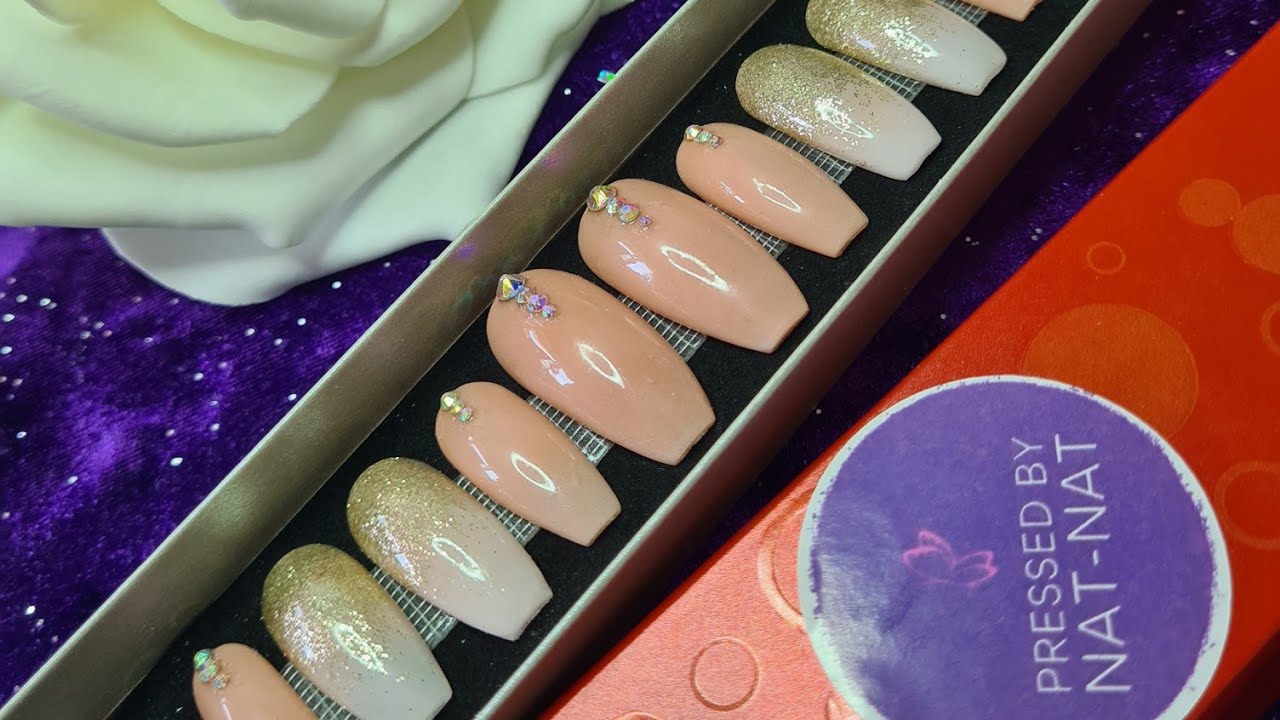 Making Acrylic Press on Nails with Glitterama YouTube