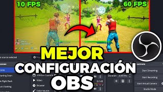 La MEJOR Configuración de OBS para Grabar/Stremear en 1080p 60fps