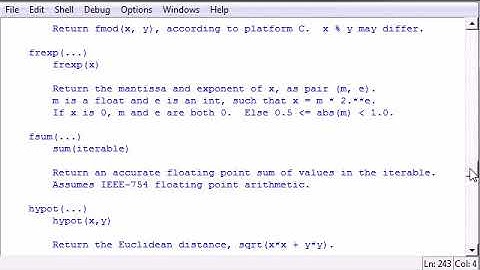Python Programming Tutorial – 40 – Getting Module Info