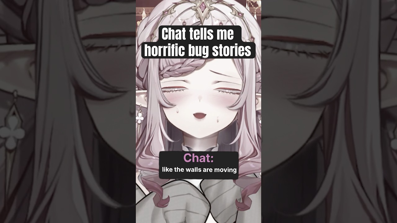 Vtuber reacts to chat’s grossest bug stories