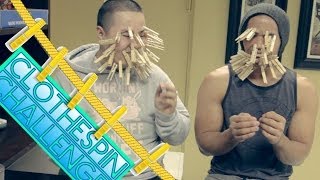 CLOTHESPIN CHALLENGE!!!