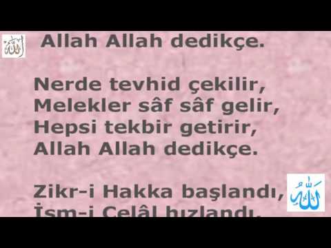 Müziksiz İlahi - Gelin Allah Diyelim