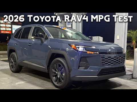 2026 Toyota RAV4 Hybrid Real World Fuel Economy Test