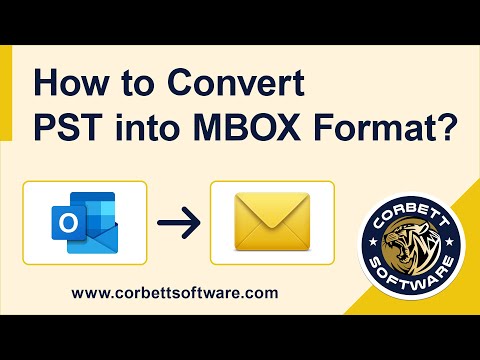 PST to MBOX walkthrough