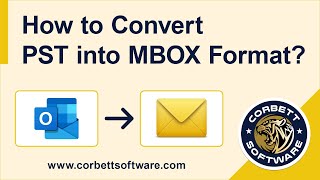 How to Convert PST to MBOX (Outlook to Thunderbird)