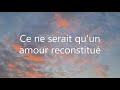 Amour reconstitu   composition shoshana