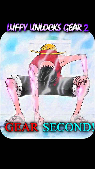 Luffy unlocks Gear 2!🥶🔥 - One Piece Edit