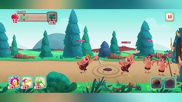 Dino Bash: Gameplay part 1