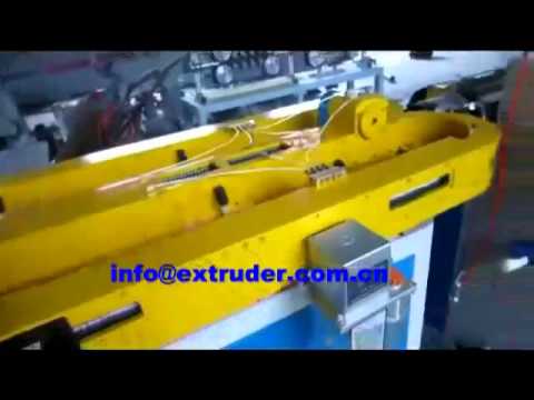 Siphon corrugated hose extrusion line