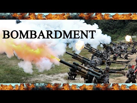 Bombardment in war - how well does it work?