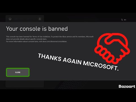 Getting Console Banned Thanks Again Microsoft - YouTube