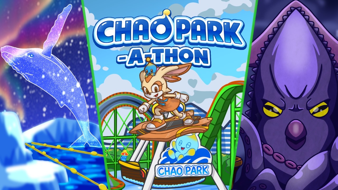 Tangle & Whisper visit the Chao Park-A-Thon! Charity racing benefitting @specialeffectcharity