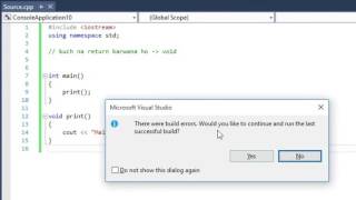 Lesson No 11   Functions in C++, prototype and define Urdu Hindi 2016 Guide