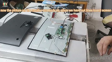 SAMSUNG Curved monitor screen White  vertical bar lines