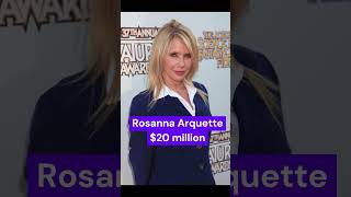 Celebrity Arquette Family Member and their Net Worth #shorts Net Worth