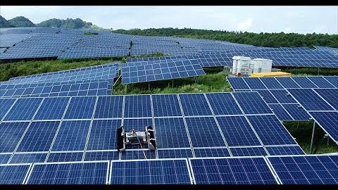 【Why is very important to clean the frame of PV panels】#solarcleanrobot #groundmountsolar #pvclean