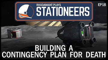 Building a Contingency Plan for Death in Stationeers - Crashlanded on Mimas // EP18