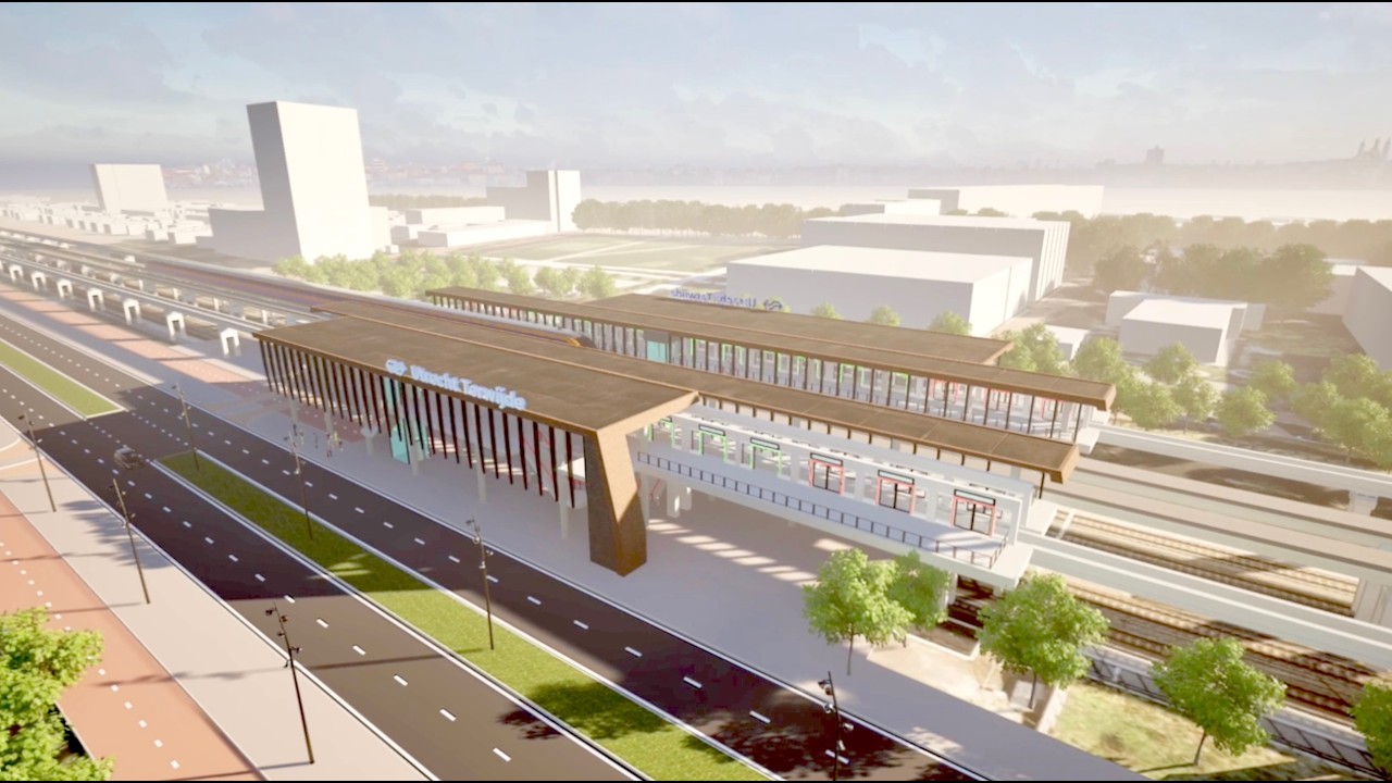 Utrecht Terwijde as a Maglev Station