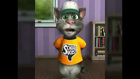Video 10989051: cat talking, talking tom funny, mix