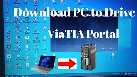 SINAMICS G120 Drive || Parameters download pc to drive || Via TIA Portal