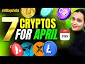 Watch these 7 cryptos in april before bitcoin halving  crypto  cryptolanes